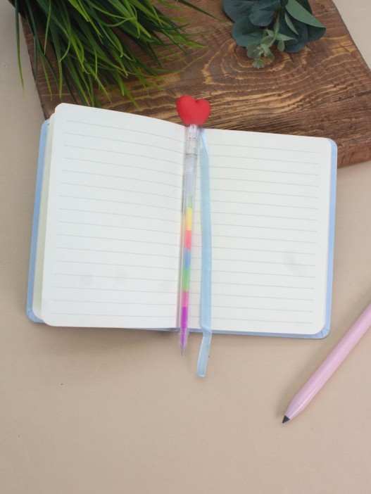 Блокнот (А5) &quot;Mermaid friends&quot;, blue (14.5*21) 