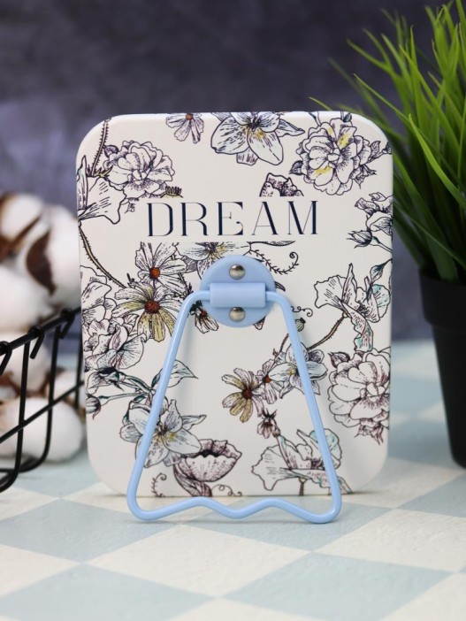 Зеркало настольное &quot;Dream&quot;, голубое (16*12 см) 