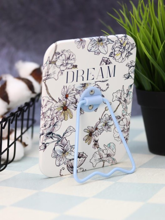 Зеркало настольное &quot;Dream&quot;, голубое (16*12 см) 