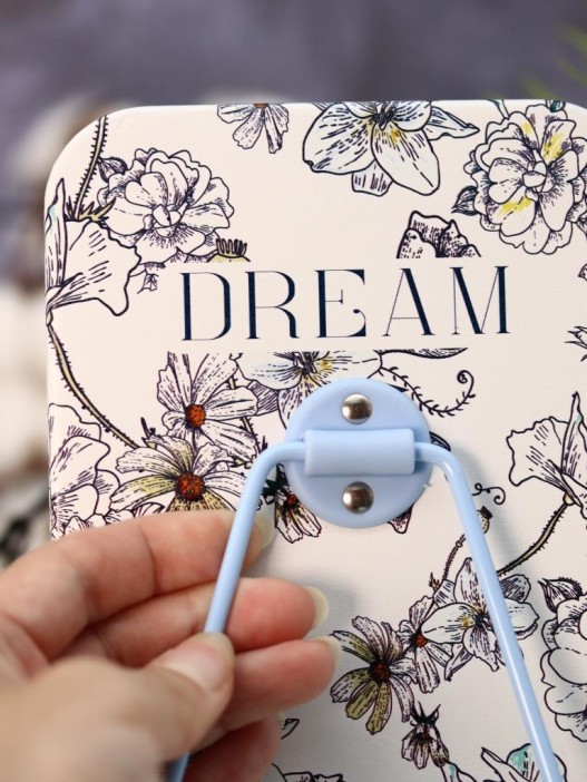 Зеркало настольное &quot;Dream&quot;, голубое (16*12 см) 