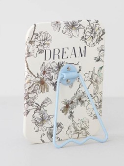 Зеркало настольное "Dream", голубое (16*12 см)