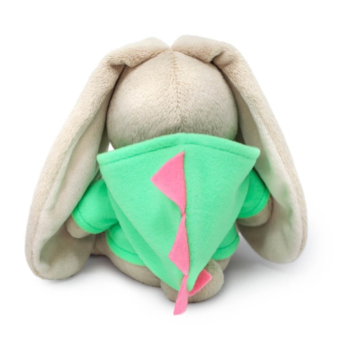 Мягкая игрушка &quot;Зайка Ми в толстовке &quot;Дракончик&quot; (малыш)&quot; (15 см) 