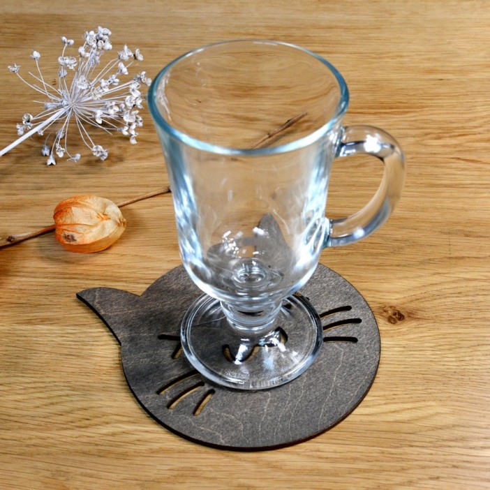 Подставка под горячее &quot;Кот&quot;, (13,5х12,5 см) 