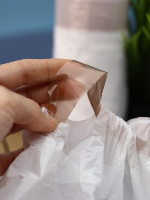 Декоративные пакеты на завязках &quot;Cream bunny&quot;, 30 шт/рулон  (45*50 см) 