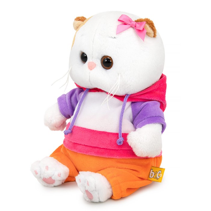 Мягкая игрушка "Ли-Ли BABY в костюмчике в стиле спорт-шик" (20 см) 