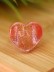 Кольцо акриловое GIRLY &quot;Red heart&quot;, red (d=1,7 см) 