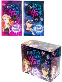 Взрывная карамель со светящейся татуировкой «Neon flash тату», 48шт.