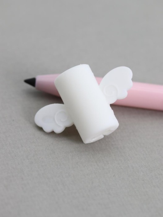 Защитная насадка для провода iLikeGift "Wings", white 