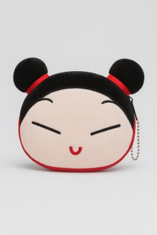 Кошелёк плюшевый "Anime", pink (8*8,5 см)