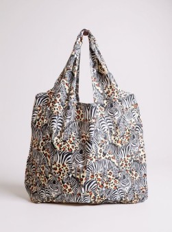 Сумка шоппер «Wild animals», yellow