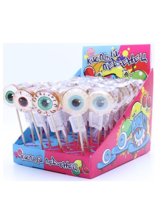 Леденцы "Кислый Глаз" (шоубокс - 40 шт.) 