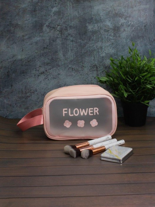 Косметичка &quot;Daisy&quot;, pink (14х20х9,5 см) 