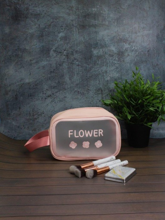 Косметичка &quot;Daisy&quot;, pink (14х20х9,5 см) 