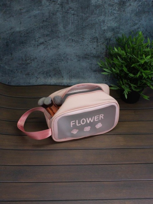 Косметичка &quot;Daisy&quot;, pink (14х20х9,5 см) 