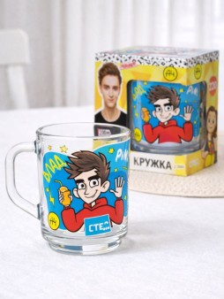 Кружка "Влад А4. Челендж", в подарочной упаковке, стекло (230 мл)