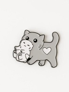 Значок металлический iLikeGift &quot;Kitty&quot;