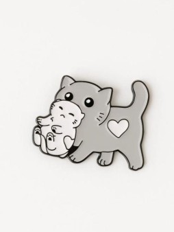 Значок металлический iLikeGift "Kitty"