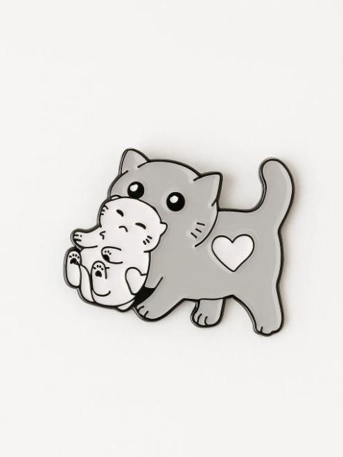 Значок металлический iLikeGift "Котенок"