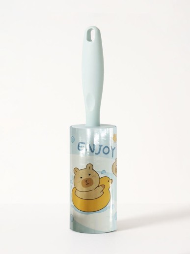 Ролик для чистки одежды "Capybara is enjoying", 10 см*60 листов