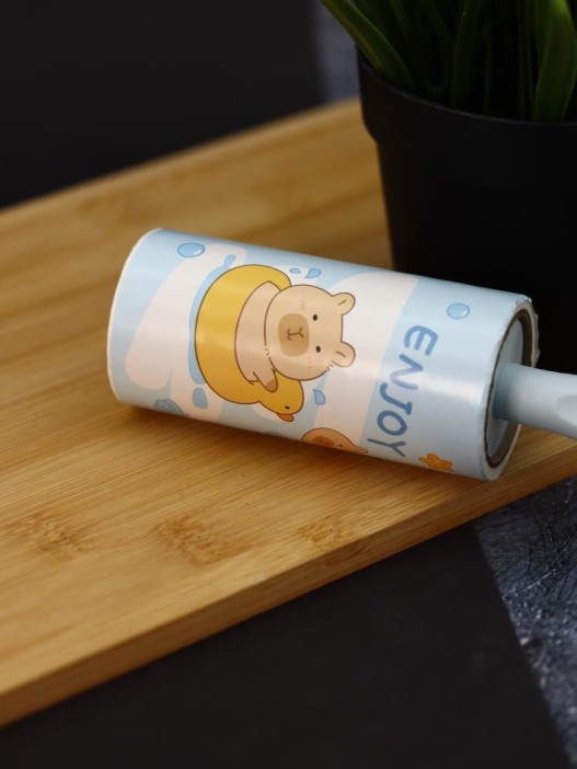 Ролик для чистки одежды &quot;Capybara is enjoying&quot;, 10 см*60 листов 