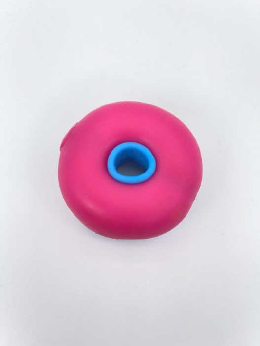 Мялка - антистресс «Пончик», синяя 