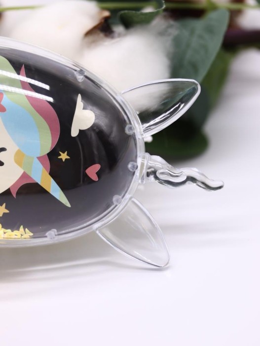 Расческа «Unicorn sleep», black 