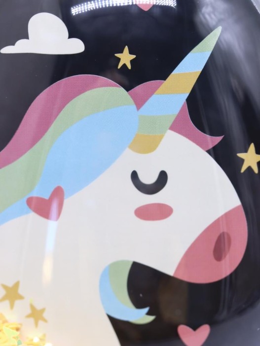 Расческа «Unicorn sleep», black 