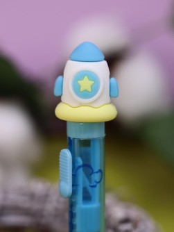 Выдвижной ластик "Rocket", blue