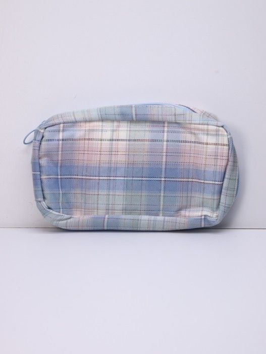 Пенал, косметичка &quot;Plaid&quot;, blue 