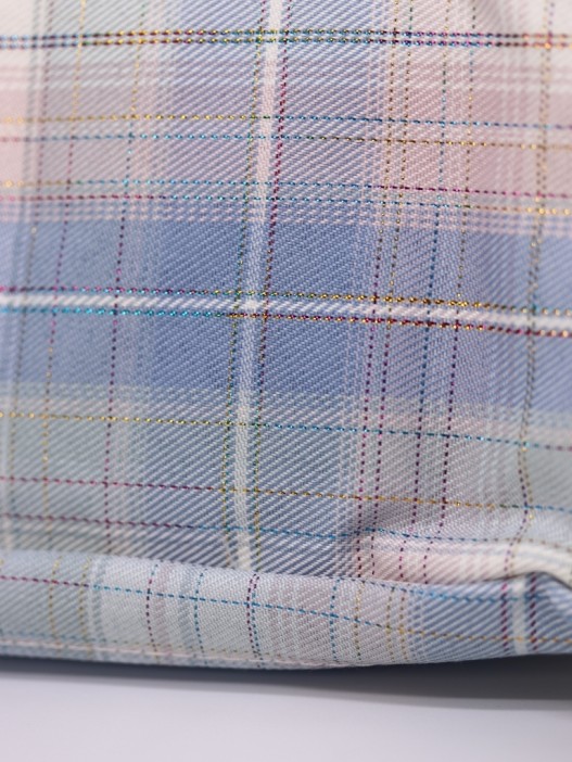 Пенал, косметичка &quot;Plaid&quot;, blue 