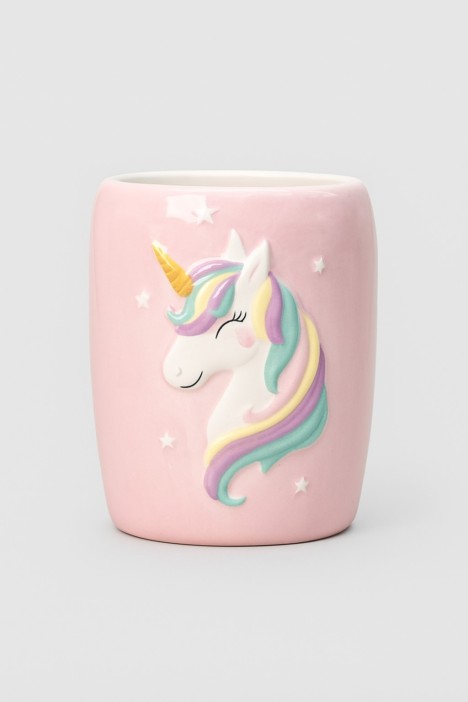Стакан для зубных принадлежностей / канцелярских принадлежностей «Unicorn» 