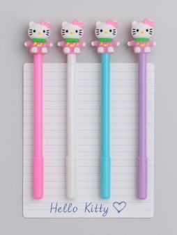 Ручка шариковая "Кошечка", mix