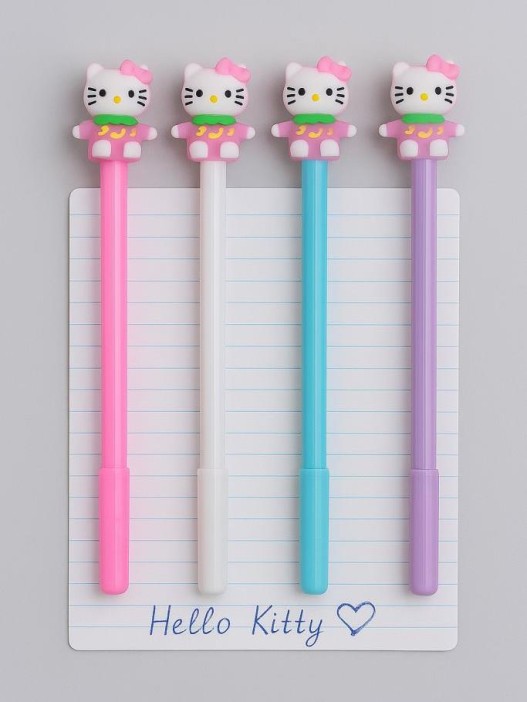 Ручка шариковая "Кошечка", mix 