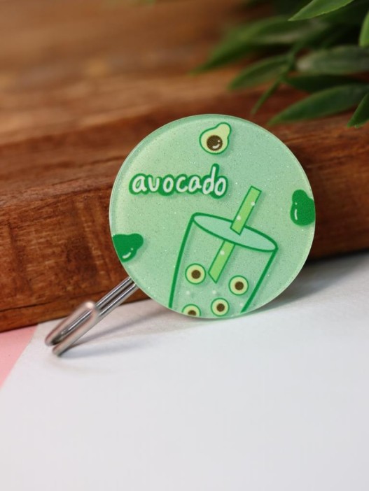 Крючок на липучке «Avocado», green 