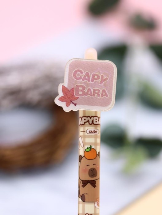 Ручка пиши-стирай "Life Capy", mix 