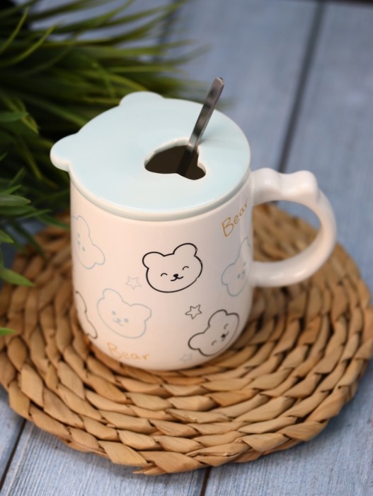 Кружка "Many bear big", white (400 мл) 