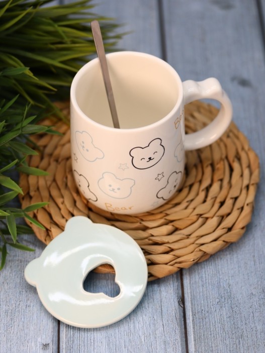 Кружка "Many bear big", white (400 мл) 