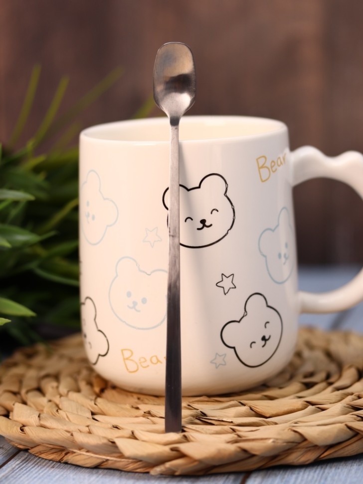 Кружка "Many bear big", white (400 мл)