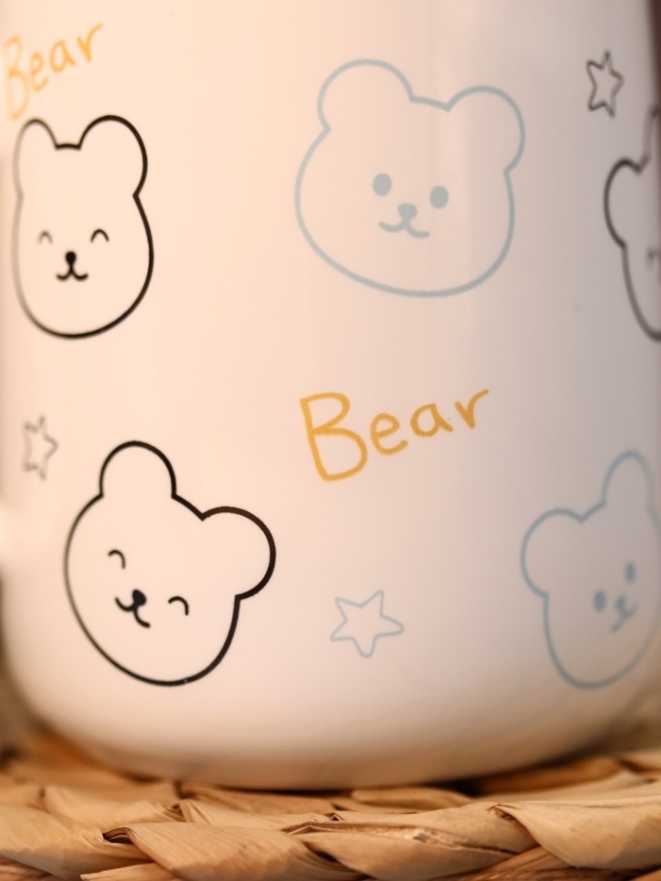 Кружка "Many bear big", white (400 мл)