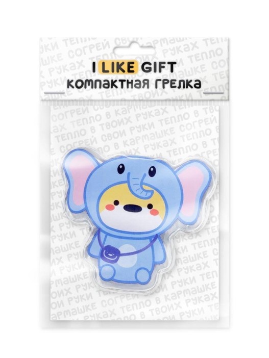Карманная грелка iLikeGift «Elephant suit» 