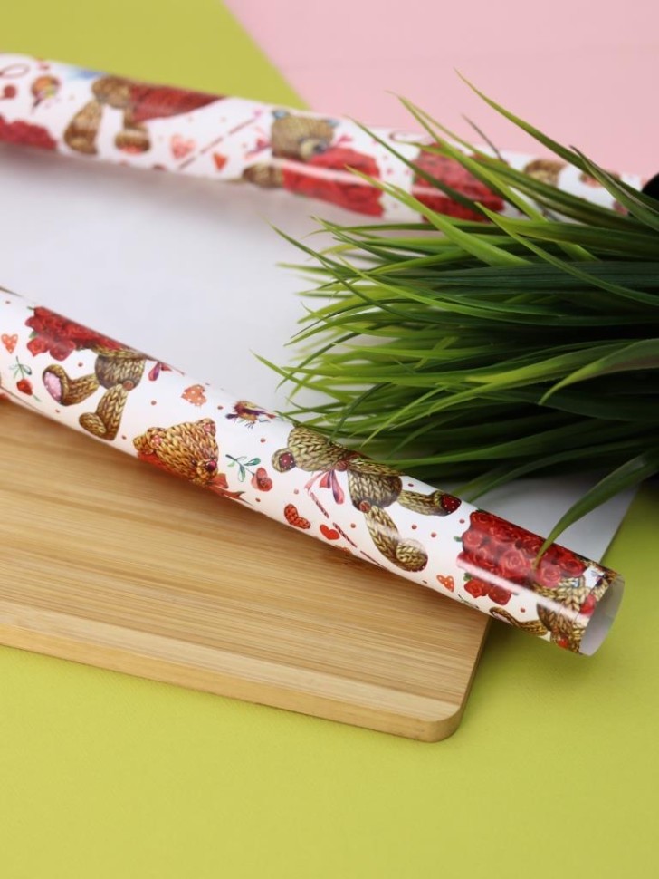 Упаковочная бумага «Heart's Desire Wrap» 1 рулон, 50*70 см