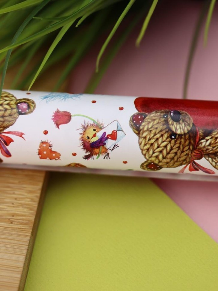 Упаковочная бумага «Heart's Desire Wrap» 1 рулон, 50*70 см