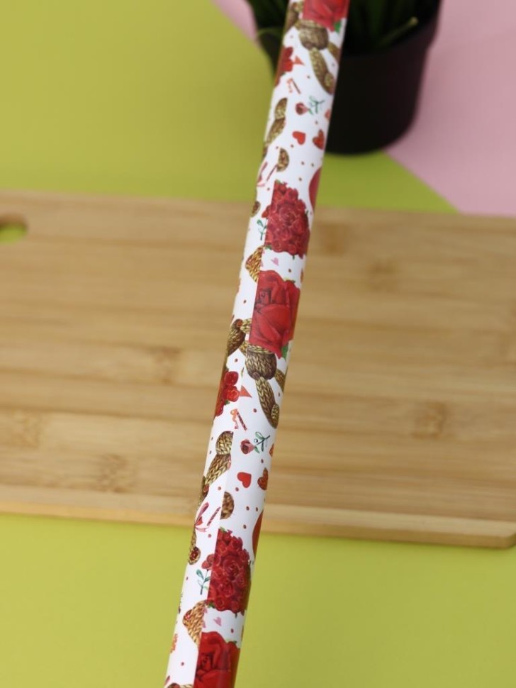 Упаковочная бумага «Heart's Desire Wrap» 1 рулон, 50*70 см