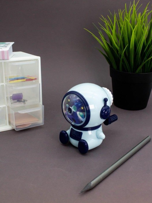 Точилка для карандашей механическая &quot;Cosmo friends&quot;, blue 