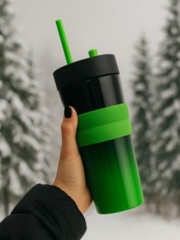 Термокружка «Bright», green (710 мл)