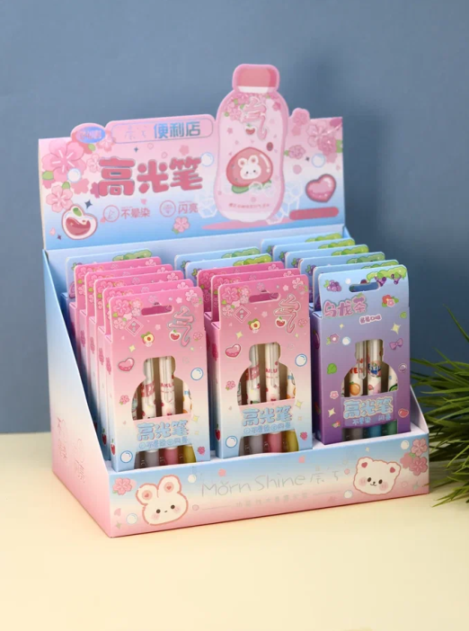 Набор цветных ручек (4 шт) &quot;Blue Soda Set&quot;, mix 