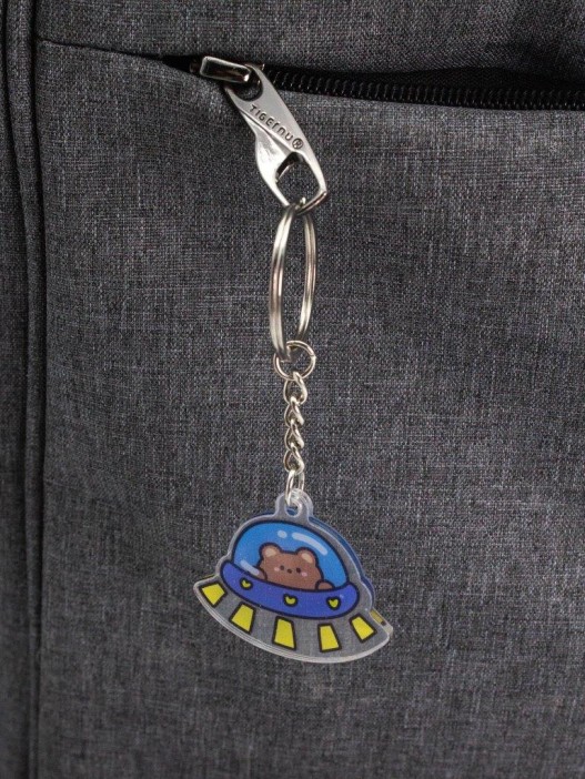 Брелок акриловый iLikeGift &quot;Teddy bear astronaut&quot; 