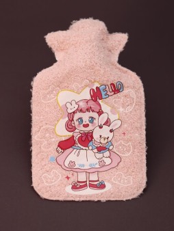 Грелка "Bunny girl", pink, 300 мл (19*11 см)