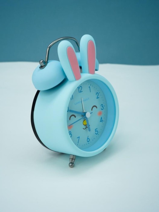 Часы-будильник «Cute rabbit», blue 