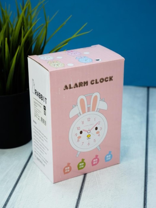 Часы-будильник «Cute rabbit», blue 